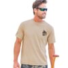 Marlin Of Hawaii - Kona Coffee Dyed Short Sleeve Crewneck T-Shirt